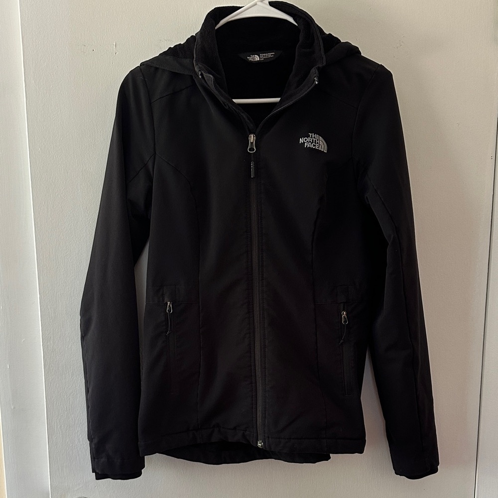 The North Face WINDWALL Black Hooded Jacket